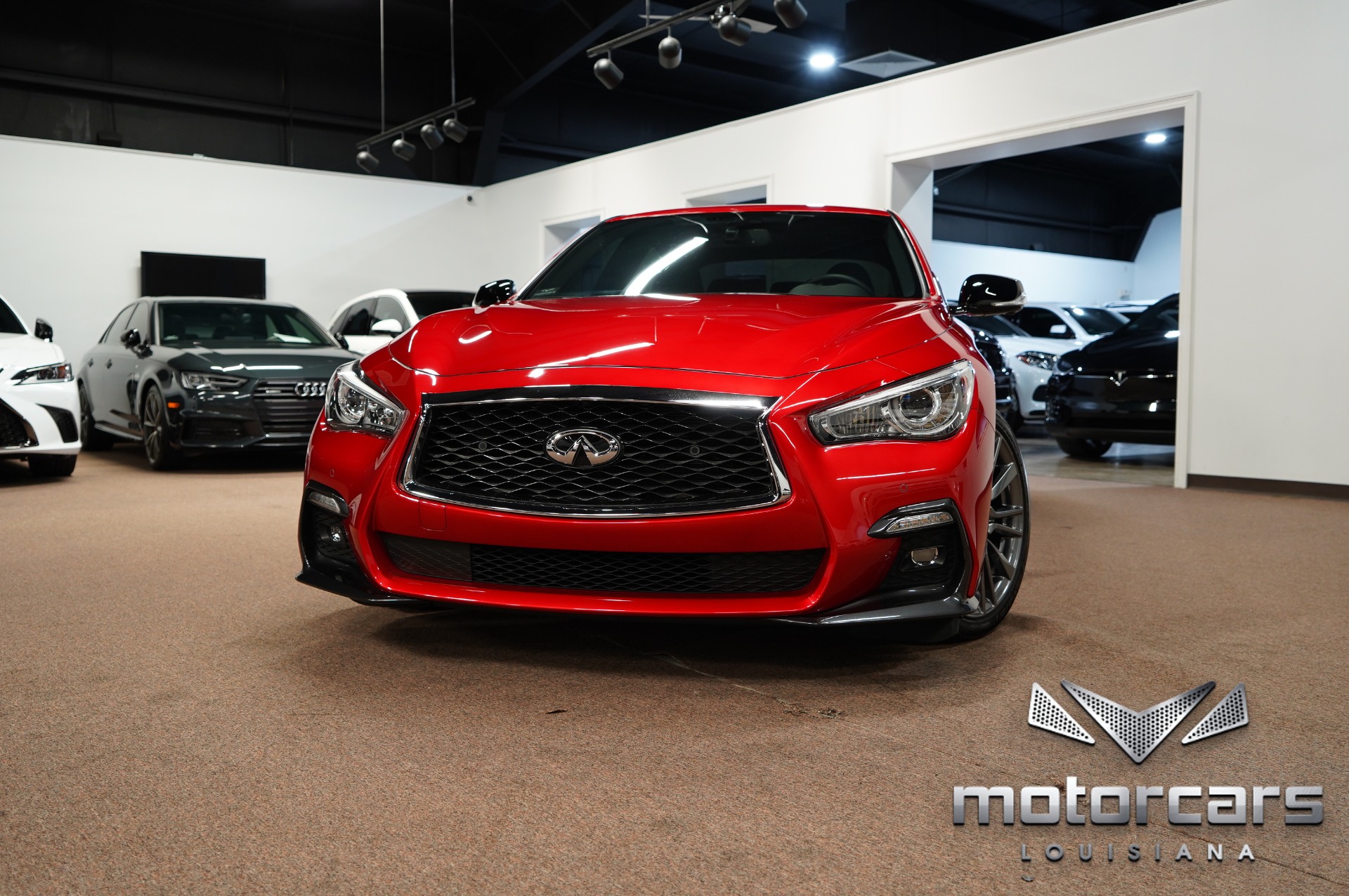 2018 INFINITI Q50 Red Sport 400