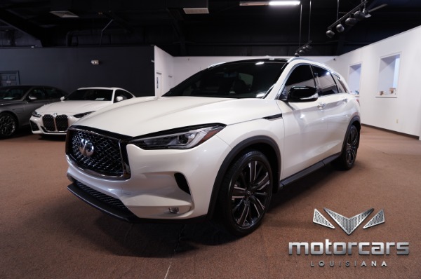 Used 2021 INFINITI QX50 Luxe for sale Sold at Motorcars Louisiana in Baton Rouge LA 70809 3
