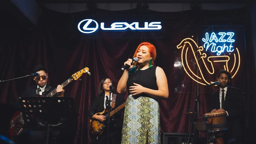 Lexus Jazz band event in new orleans